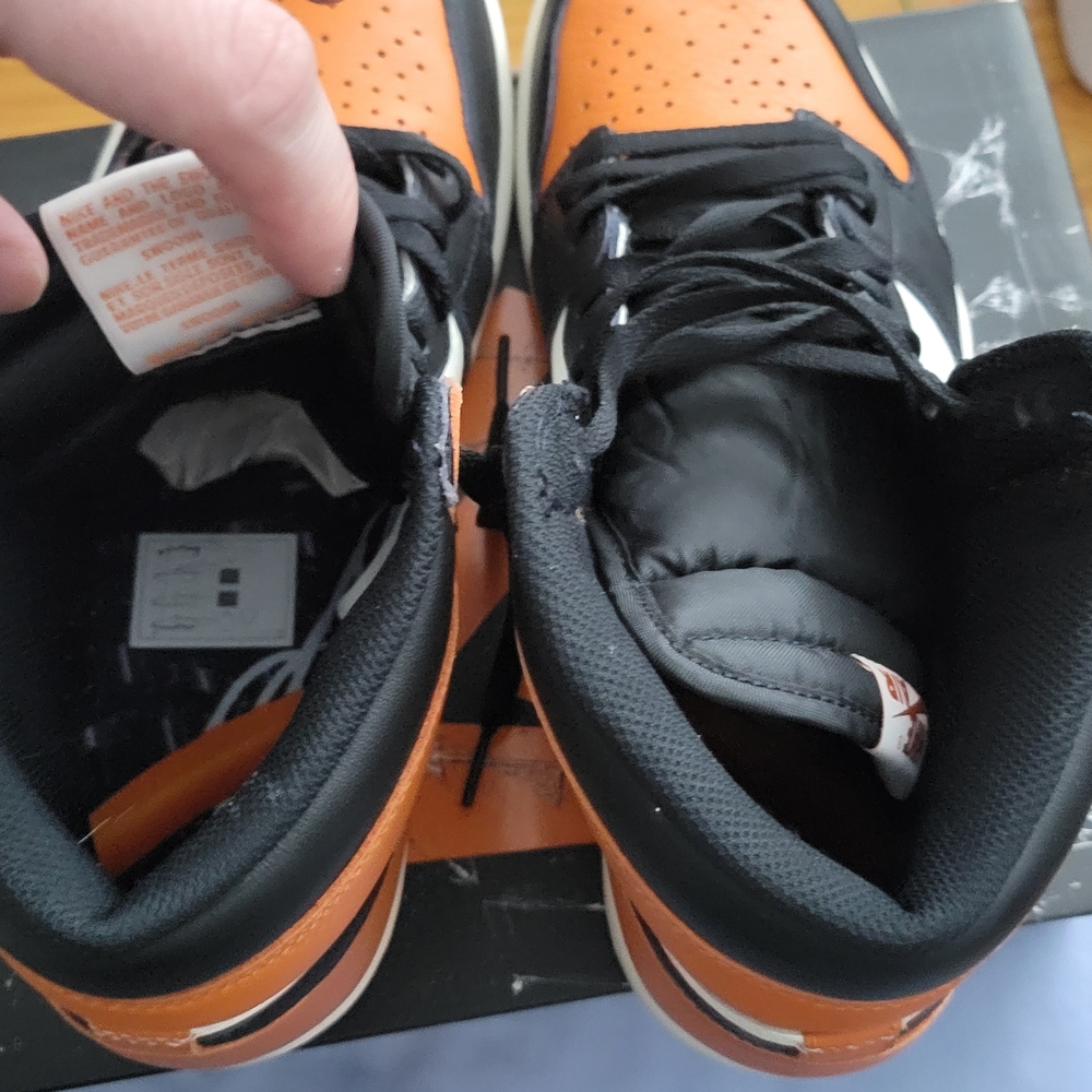 Nike Men's Size 12 Jordan 1 Shattered Backboard - Picture 6 of 6